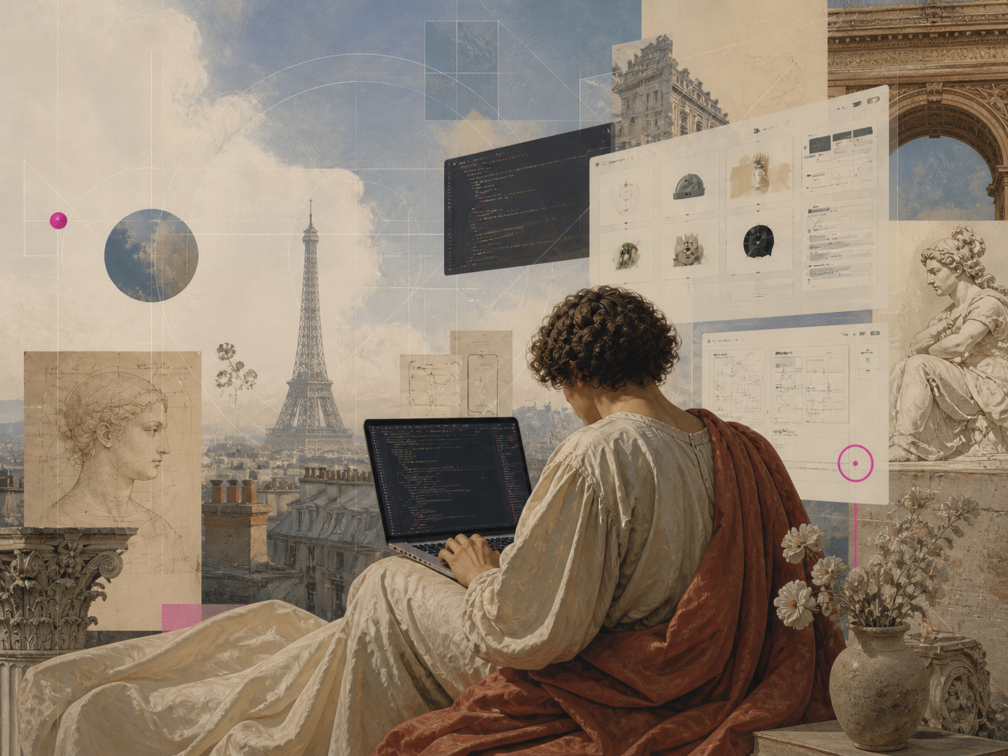 Paris — painted chapter cover